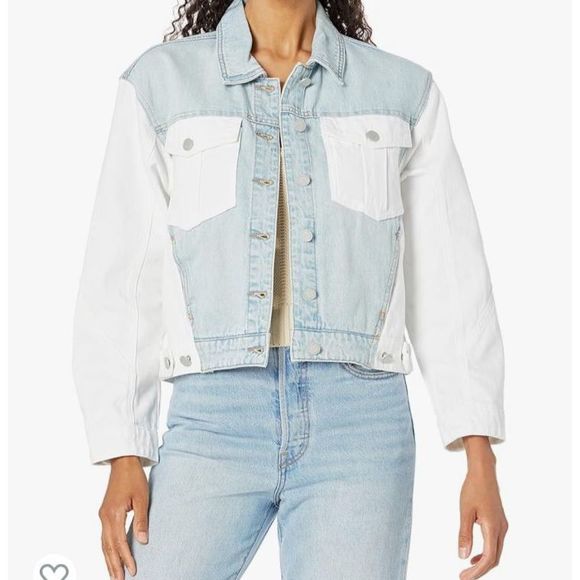 Blank NYC Oversized Jean Jacket Size small - Picture 3 of 6